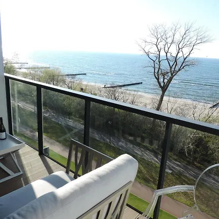514 Seaside Z Widokiem Na Morze 科沃布热格